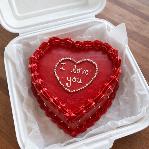 Valentinstags Bento Cake