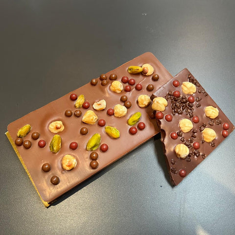 Schokoladen Tafel - weihnachtliches Design