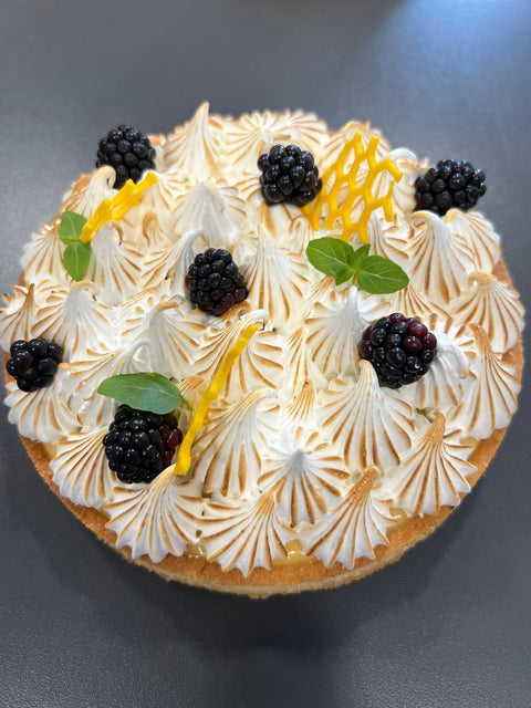 Zitronen Himbeere Tarte